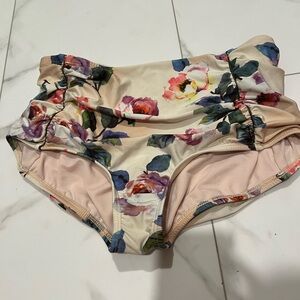 Gianni Bini Floral Bikini Bottoms